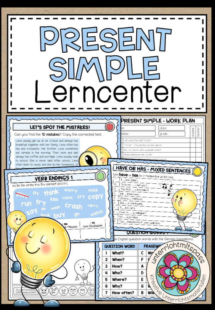 SIMPLE PRESENT – Lerncenter/Lerntheke