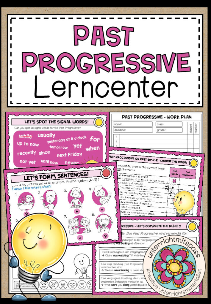 PAST PROGRESSIVE – Lerncenter/Lerntheke