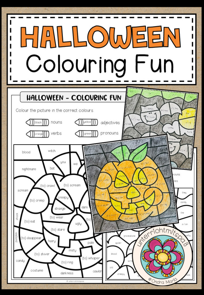 Halloween – Colouring Fun