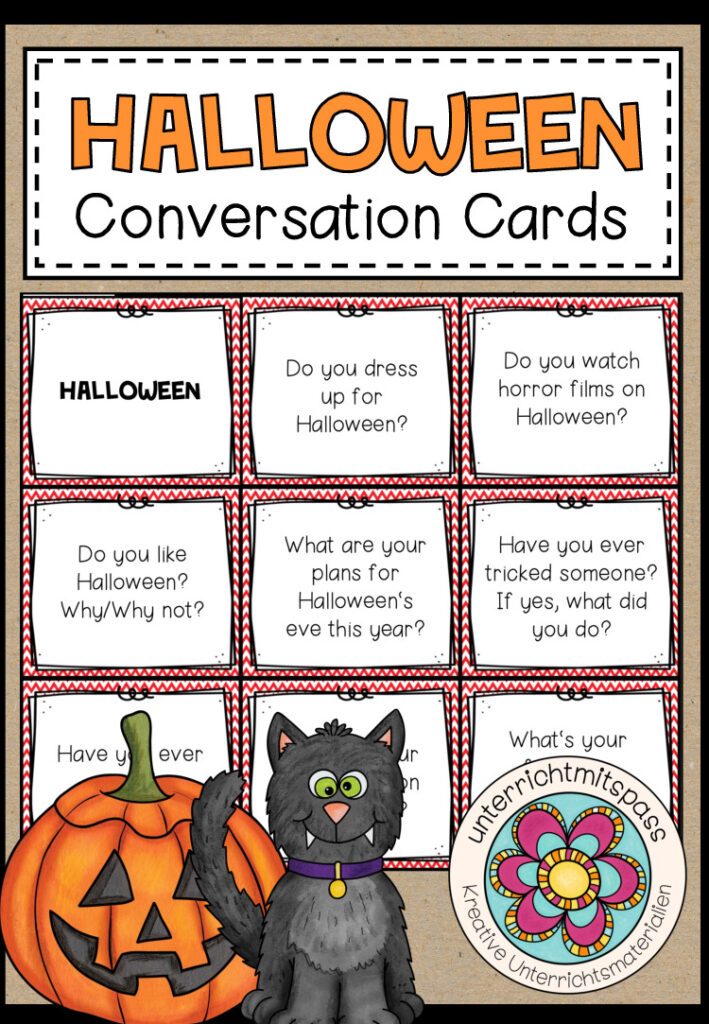 Halloween – Conversation Cards