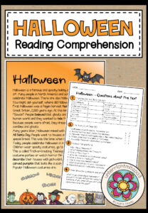 HALLOWEEN – Reading Comprehension