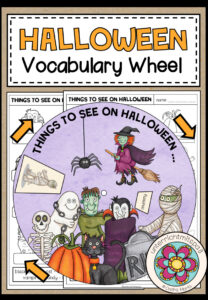 HALLOWEEN – Vocabulary Wheel