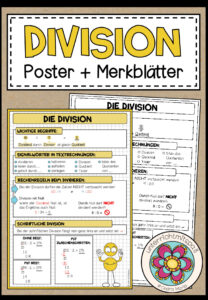 DIVISION – Poster + Merkblatt