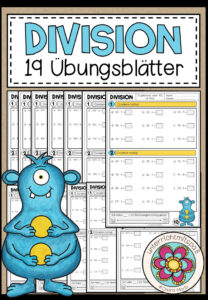 DIVISION – 19 Arbeitsblätter