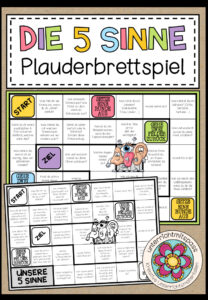 DIE 5 SINNE – Plauderbrettspiel