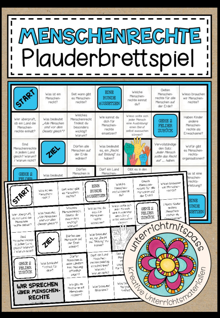MENSCHENRECHTE – Plauderbrettspiel