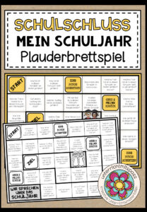 MEIN SCHULJAHR (Schulschluss) – Plauderbrettspiel