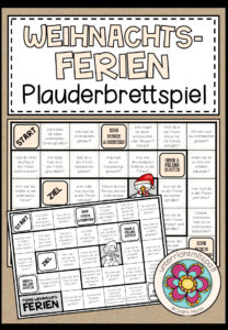 MEINE WEIHNACHTSFERIEN – Plauderbrettspiel
