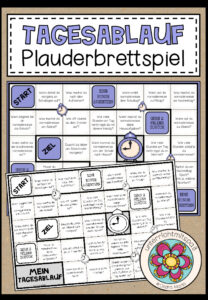 MEIN TAGESABLAUF – Plauderbrettspiel