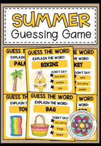 SUMMER – Guess the word