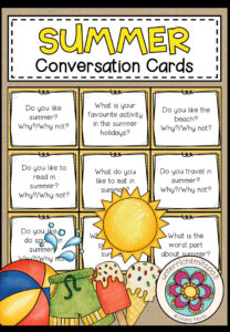 SUMMER – Conversation Cards