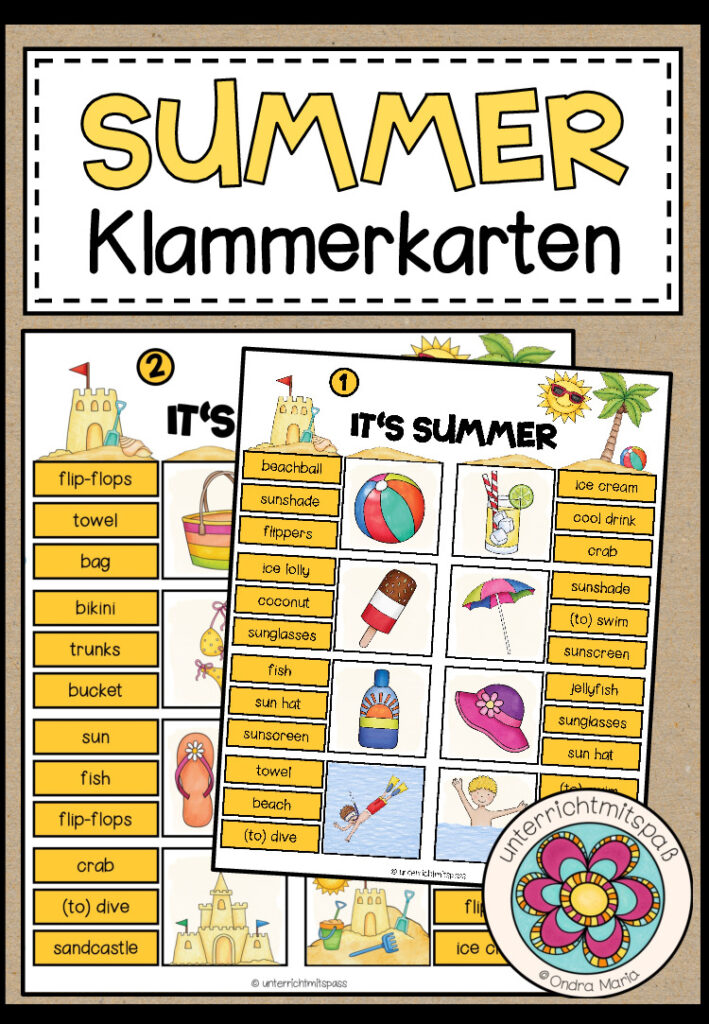 SUMMER – Klammerkarten
