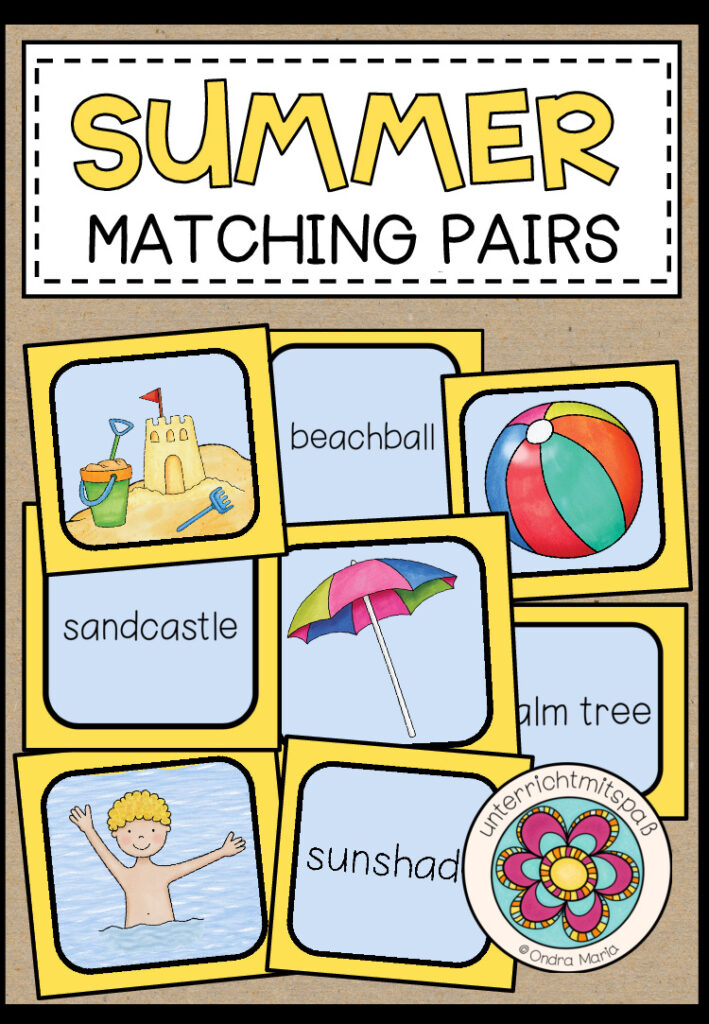 Summer – MATCHING PAIRS (2 Spiele)