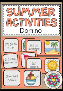 SUMMER ACTIVITIES – Domino (2 Spiele)