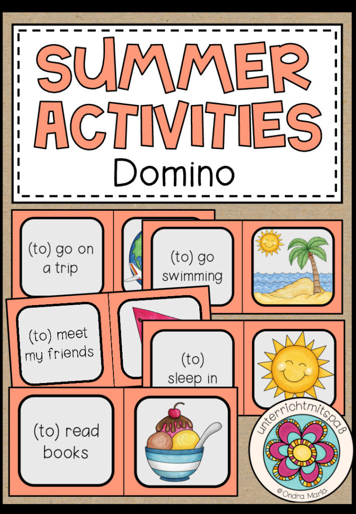 SUMMER ACTIVITIES – Domino (2 Spiele)