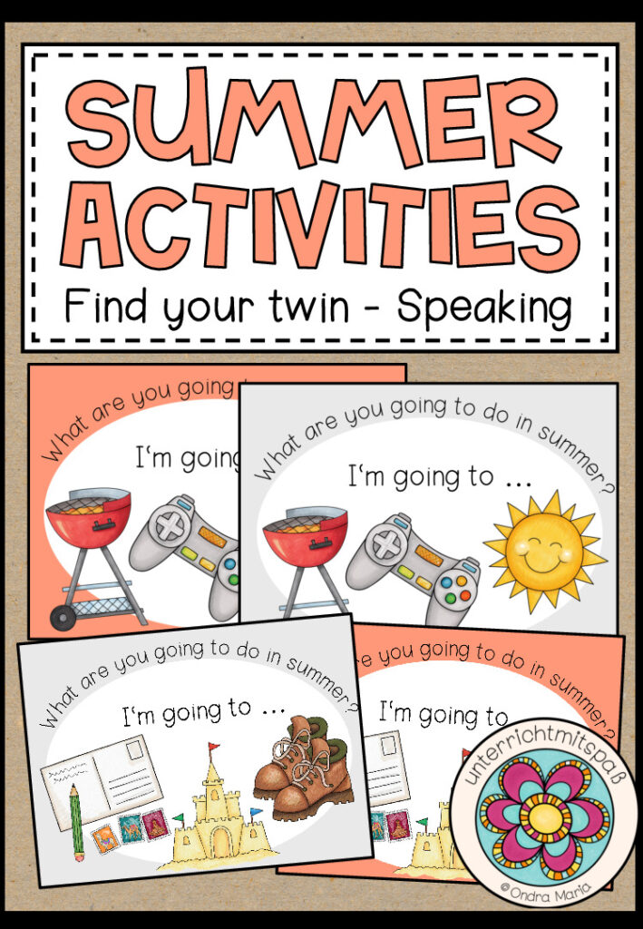 SUMMER ACTIVITIES – Find your twin (+ going to – future)