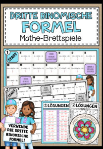 DRITTE BINOMISCHE FORMEL – 3 Mathe-Brettspiele