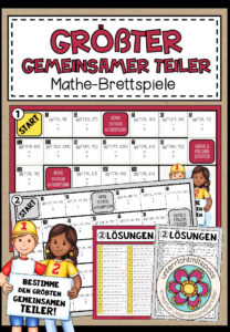 GRÖßTER GEMEINSAMER TEILER – 2 Mathe-Brettspiele