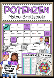 POTENZEN – 3 Mathe-Brettspiele
