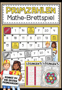 PRIMZAHLEN ERKENNEN – Mathe-Brettspiel