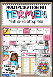 TERME (ohne Potenzen) – Multiplikation (Brettspiele)
