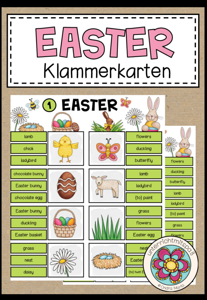 EASTER – Klammerkarten
