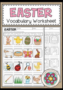EASTER – Vocabulary Work