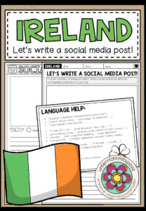IRELAND – Let’s write a social media post!