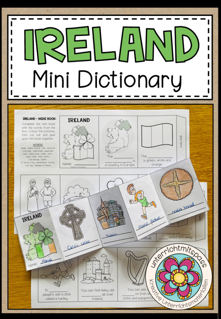 IRLEAND – Mini Dictionary (Leporello)