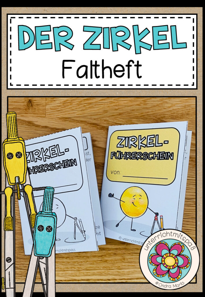 DER ZIRKEL – Faltheft (Merkheft)