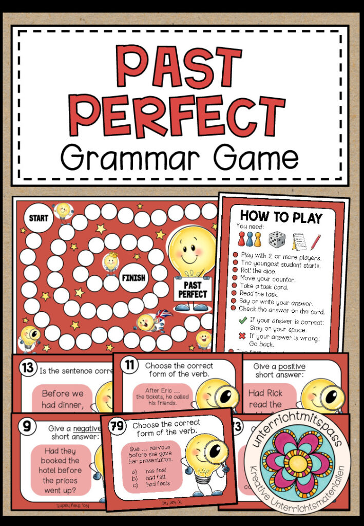 PAST PERFECT – Grammar Game