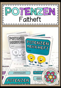 POTENZEN – Faltheft (Merkheft)