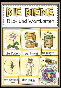 DIE BIENE – Bild- und Wortkarten