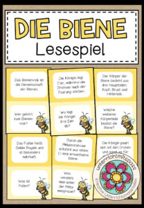 DIE BIENE – Lesespiel