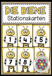 DIE BIENE – Stationskarten