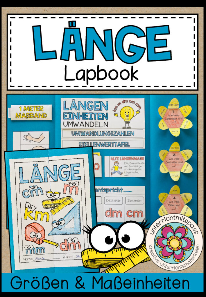 LÄNGE (Größen & Maßeinheiten) – Lapbook