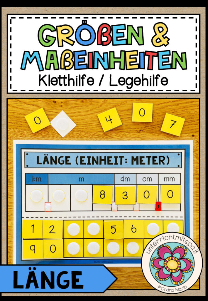 GRÖßEN UND MAßEINHEITEN – Länge (Hilfestellung)