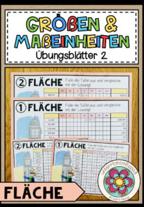 GRÖßEN UND MAßEINHEITEN – Fläche (Übungsblätter 2)