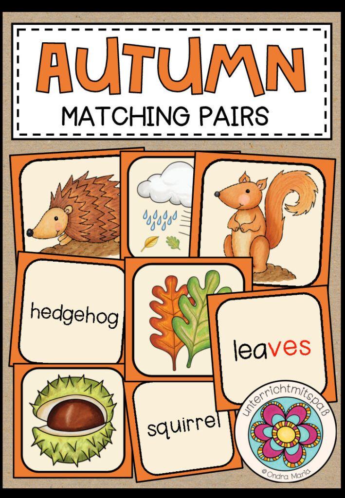 Autumn / Fall – MATCHING PAIRS