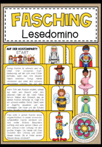 FASCHING / KARNEVAL – Lesedomino