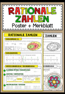 RATIONALE ZAHLEN – Poster + Merkblatt