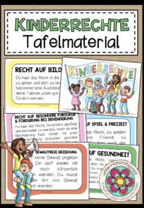 Kinderrechte – Tafelmaterial (Poster)