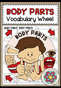 BODY PARTS – Vocabulary Wheel