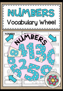 NUMBERS – Vocabulary Wheel