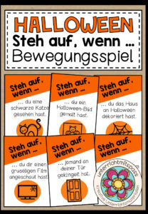 Halloween – Steh auf, wenn … (Bewegungsspiel)