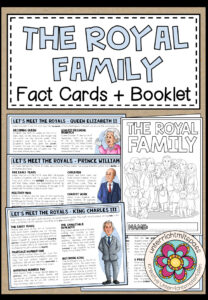 The Royal Family – Fact Cards (Reading Cards) + Answer Booklet