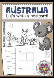 AUSTRALIA – Let’s write a postcard!