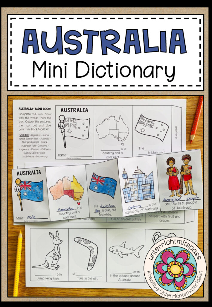 AUSTRALIA – Mini Dictionary (Leoprello)