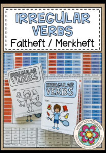 IRREGULAR VERBS – Faltheft (Merkheft)