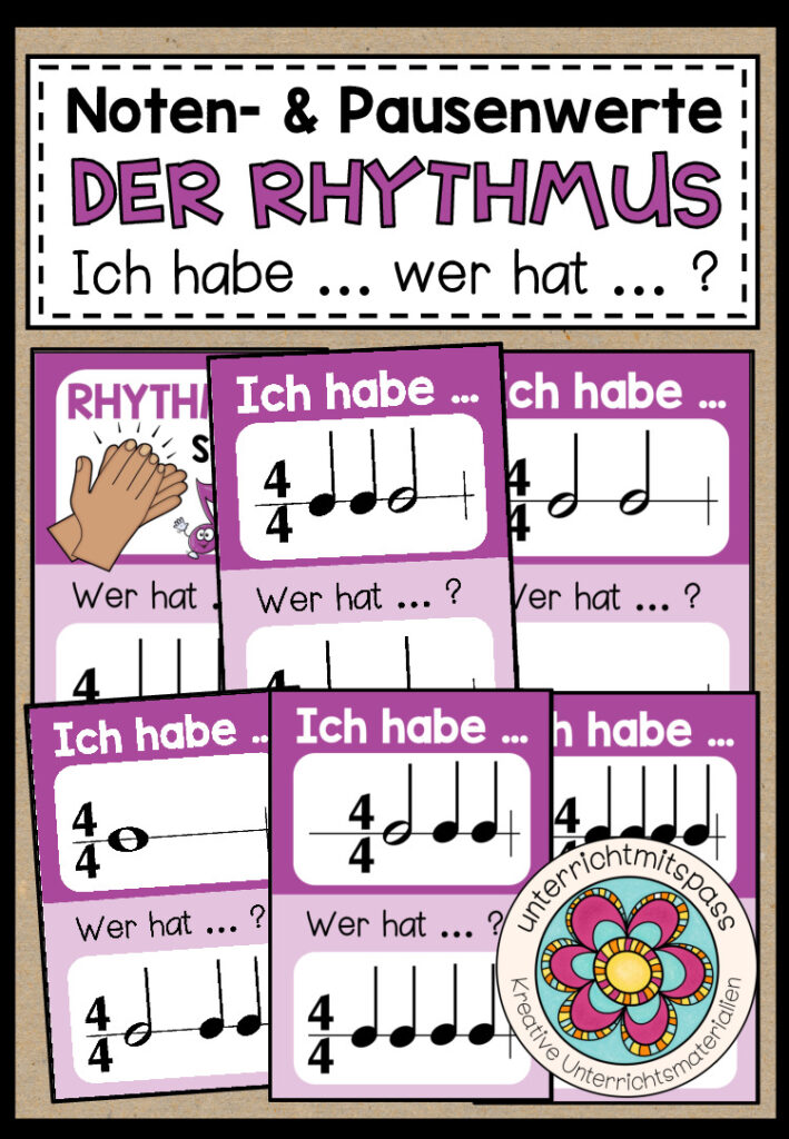 DER RHYTHMUS – Ich habe … wer hat … ?